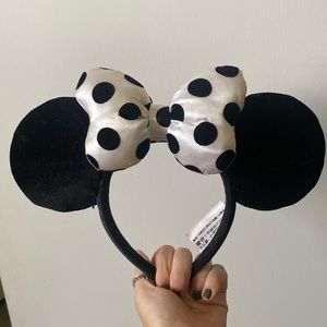 Black and white ears